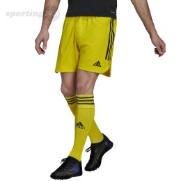 Spodenki męskie adidas Condivo 22 Match Day żółto-czarne HA3511 Adidas teamwear