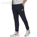 Spodnie męskie adidas Essentials Fleece Regular Tapered granatowe HL2231 Adidas