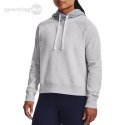 Bluza damska Under Armour Rival Fleece CB Hoodie szara 1373031 014 Under Armour