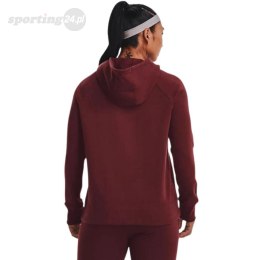 Bluza damska Under Armour Rival Fleece Logo Hoodie bordowa 1356318 690 Under Armour