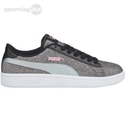 Buty dla dzieci Puma Smash v2 Glitz Glam srebrne 367377 26 Puma