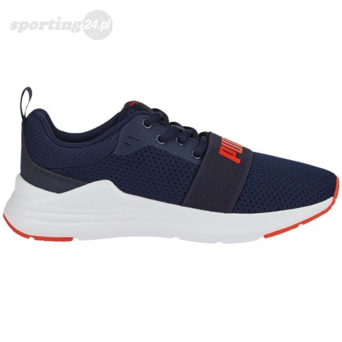 Buty dla dzieci Puma Wired Run Jr granatowe 374214 21 Puma