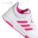 Buty dla dzieci adidas Tensaur Sport Training Lace biało-różowe GW6438 Adidas