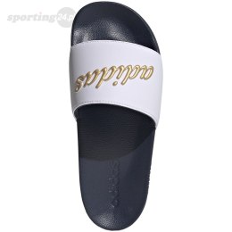 Klapki damskie adidas Adilette Shower biało-granatowe GZ5930 Adidas