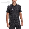 Koszulka męska Condivo 22 Goalkeeper Jersey Short Sleeve czarna HB1619 Adidas teamwear