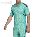 Koszulka męska Condivo 22 Goalkeeper Jersey Short Sleeve zielona HB1618 Adidas teamwear