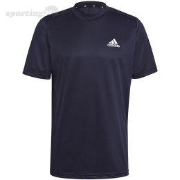 Koszulka męska adidas Aeroready Designed To Move Sport granatowa GM2097 Adidas