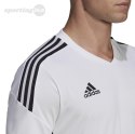 Koszulka męska adidas Condivo 22 Jersey V-neck biało-czarna HA6290 Adidas teamwear