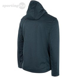 Kurtka męska 4F softshell ciemny granat melanż H4Z22 SFM350 30M 4F