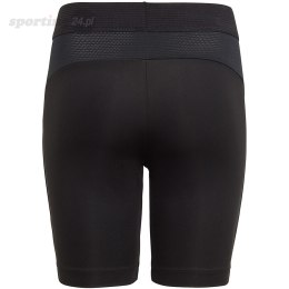 Spodenki dla dzieci adidas Techfit Tights czarne H23160 Adidas teamwear