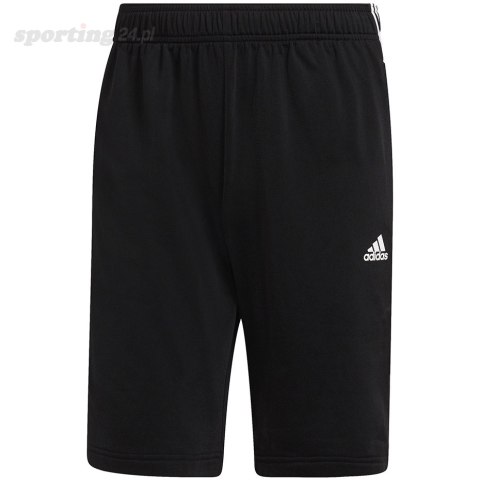 Spodenki męskie adidas Essentials Warm-Up 3-Stripes czarne H48433 Adidas