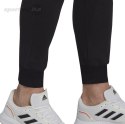 Spodnie męskie adidas Essentials Fleece Regular Tapered czarne HL2236 Adidas