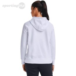 Bluza damska Under Armour Rival Fleece HB Hoodie biała 1356317 100 Under Armour