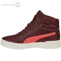 Buty dla dzieci Puma Carina 2.0 Mid WTR Jr bordowe 387380 02 Puma