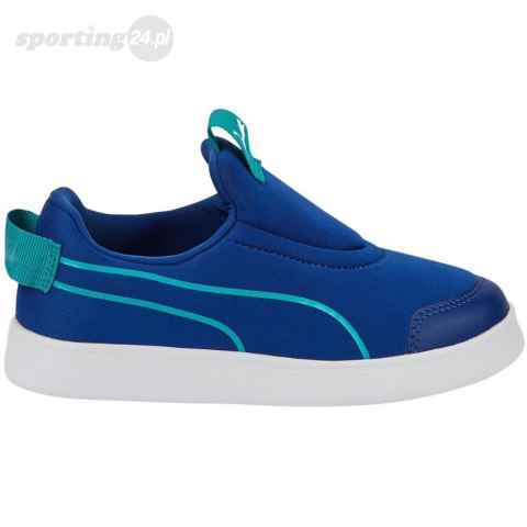 Buty dla dzieci Puma Courtflex v2 Slip On PS niebieskie 374858 11 Puma