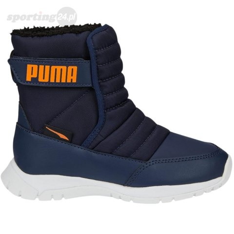 Buty dla dzieci Puma Nieve WTR AC PS granatowe 380745 06 Puma