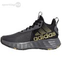 Buty dla dzieci adidas Ownthegame 2.0 czarno-złote GZ3381 Adidas