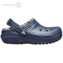 Chodaki dla dzieci Crocs Lined Clog granatowe 207009 459 Crocs