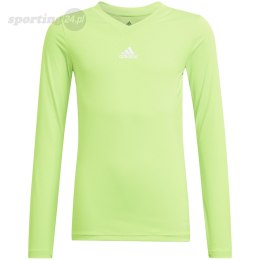 Koszulka dla dzieci adidas Team Base Tee limonkowa GN7513 Adidas teamwear