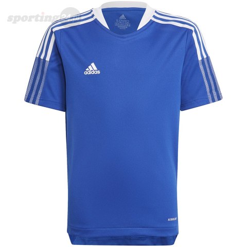 Koszulka dla dzieci adidas Tiro 21 Training Jersey niebieska GM7577 Adidas teamwear