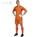 Koszulka męska Condivo 22 Goalkeeper Jersey Short Sleeve pomarańczowa HB1621 Adidas teamwear