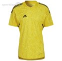 Koszulka męska adidas Condivo 22 Goalkeeper Jersey Short Sleeve żółta HF0138 Adidas teamwear