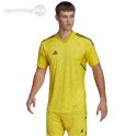 Koszulka męska adidas Condivo 22 Goalkeeper Jersey Short Sleeve żółta HF0138 Adidas teamwear