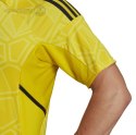 Koszulka męska adidas Condivo 22 Goalkeeper Jersey Short Sleeve żółta HF0138 Adidas teamwear