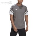 Koszulka męska adidas Condivo 22 Tee szaro-biała HD2316 Adidas teamwear