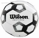 Piłka nożna Wilson Pentagon SB BL biało-czarna WTE8527XB05 Wilson