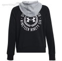 Bluza damska Under Armour Rival Fleece CB Hoodie czarna 1373031 001 Under Armour