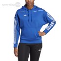 Bluza damska adidas Tiro 23 League Sweat Hoodie niebieska IC7851 Adidas