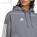 Bluza damska adidas Tiro 23 League Sweat Hoodie szara HZ3013 Adidas