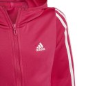 Bluza dla dzieci adidas Designed 2 Move 3-Stripes Hoodie Full Zip różowa HM4485 Adidas