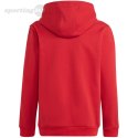 Bluza dla dzieci adidas Tiro 23 League Sweat Hoodie czerwono-biała HS3607 Adidas