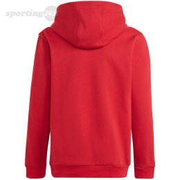 Bluza dla dzieci adidas Tiro 23 League Sweat Hoodie czerwono-biała HS3607 Adidas