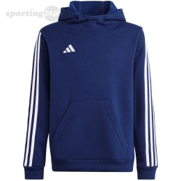 Bluza dla dzieci adidas Tiro 23 League Sweat Hoodie granatowo-biała HS3605 Adidas