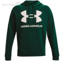 Bluza męska Under Armour Rival Fleece Big Logo HD zielona 1357093 330 Under Armour