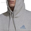 Bluza męska adidas Stadium Fleece Badge of Sport Hoodie szara HC5869 Adidas