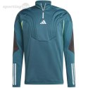 Bluza męska adidas Tiro 23 C Wintop turkusowa IL3207 Adidas