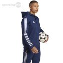 Bluza męska adidas Tiro 23 League Sweat Hoodie granatowo-biała HS3599 Adidas