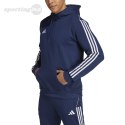 Bluza męska adidas Tiro 23 League Sweat Hoodie granatowo-biała HS3599 Adidas