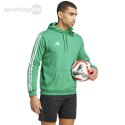 Bluza męska adidas Tiro 23 League Sweat Hoodie zielona IC7857 Adidas