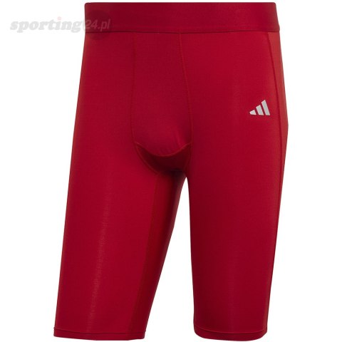 Spodenki męskie adidas Techfit Aeroready Short Tights czerwone HP0616 Adidas teamwear