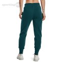 Spodnie damskie Under Armour Rival Fleece Joggers zielone 1356416 716 Under Armour