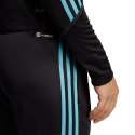 Spodnie męskie adidas Tiro 23 Club Training Tracksuit Bottoms czarno-niebieskie IC1586 Adidas