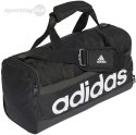 Torba adidas Essentials Linear Duffel Extra Small czarno-biała HT4744 Adidas