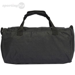 Torba adidas Essentials Linear Duffel Medium czarno-biała HT4743 Adidas