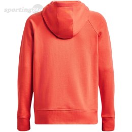 Bluza damska Under Armour Rival Fleece HB Hoodie pomarańczowa 1356317 877 Under Armour