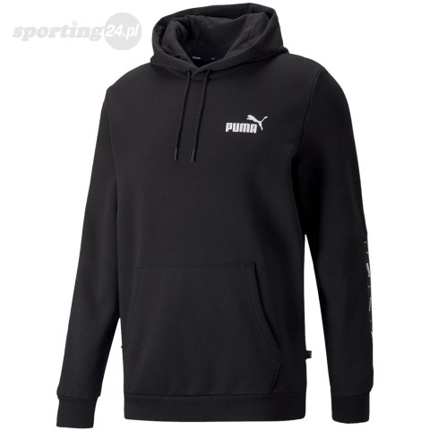 Bluza męska Puma ESS+ Tape Hoodie FL czarna 849040 01 Puma